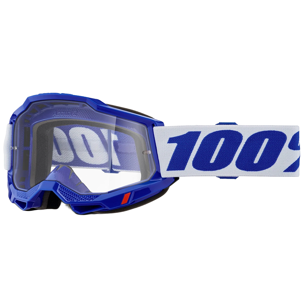 100% Accuri 2 Goggles - Blue (Mirror Red Lens)