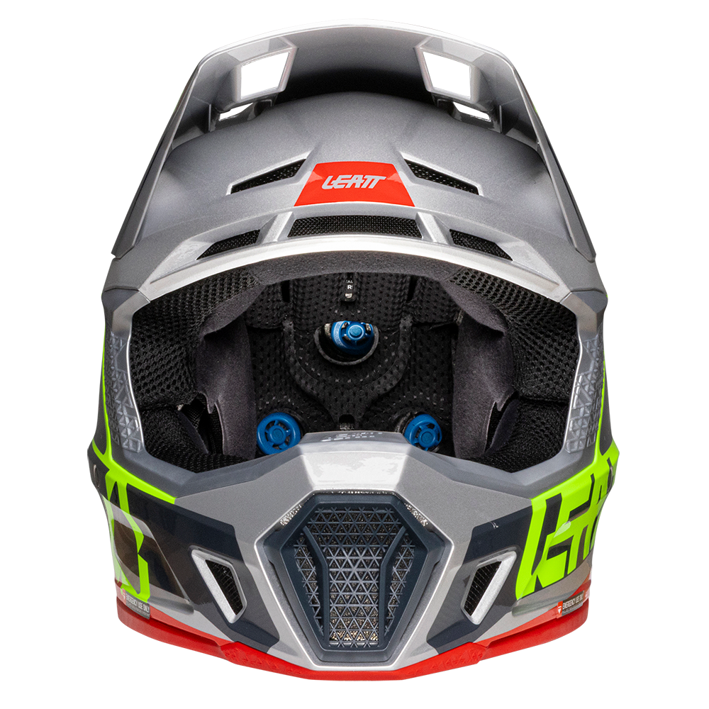 Leatt Moto 7.5 V25 Helmet and 4.5 Goggles ( Steel )
