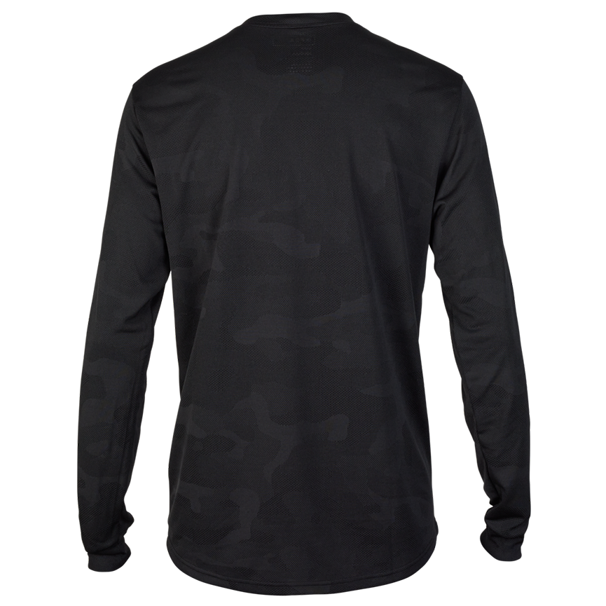 Fox Ranger TruDri LS MTB Jersey (Black Camo)