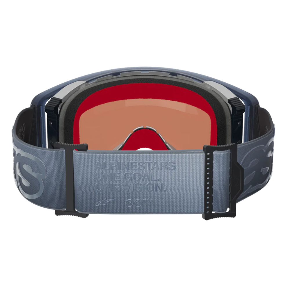 Alpinestars Supertech Vista Vision Goggles - Black (Mirror Gold Lens)