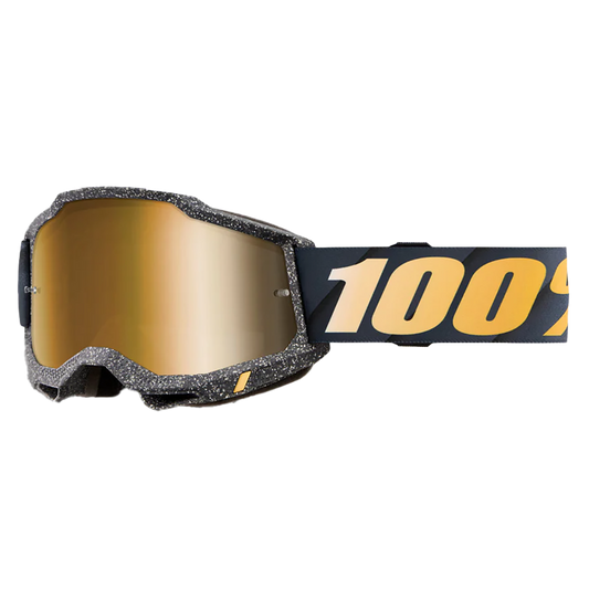 100% Accuri 2 Goggle - Risland (Mirror True Gold Lens)