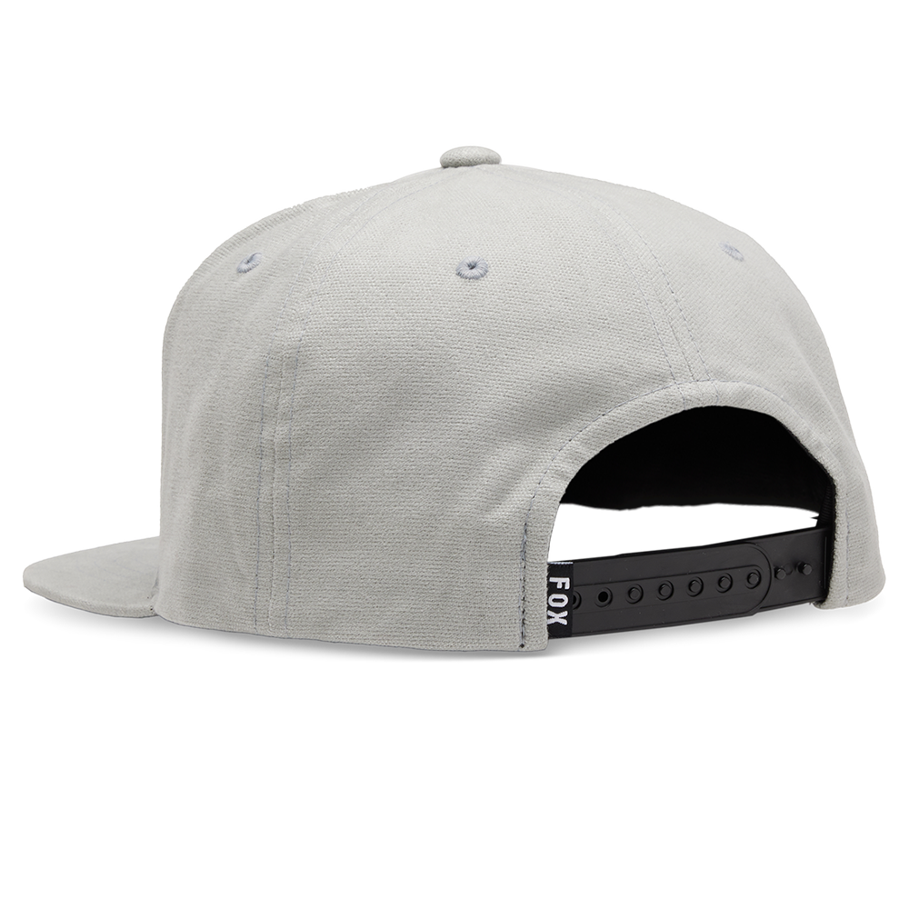 Fox Head Snapback Cap (Steel Grey)