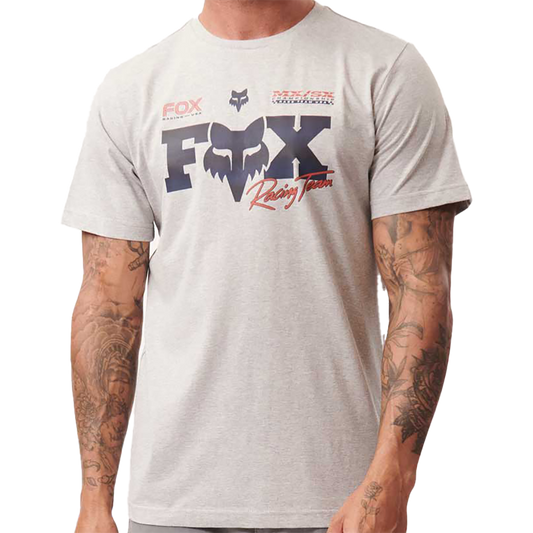 Fox Rival SS Tee (Light Grey Heather)