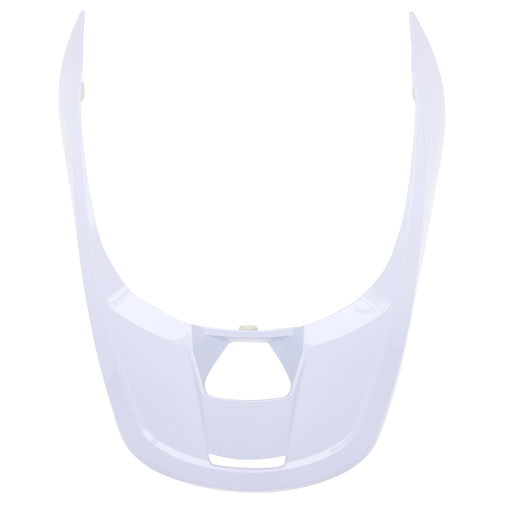 Fox V1 Core Helmet Visor/Peak Gloss (White)