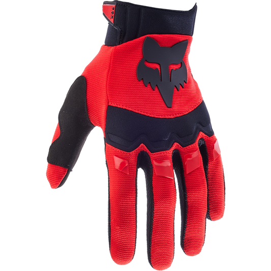 Fox Youth Dirtpaw Gloves (Fluo Red)