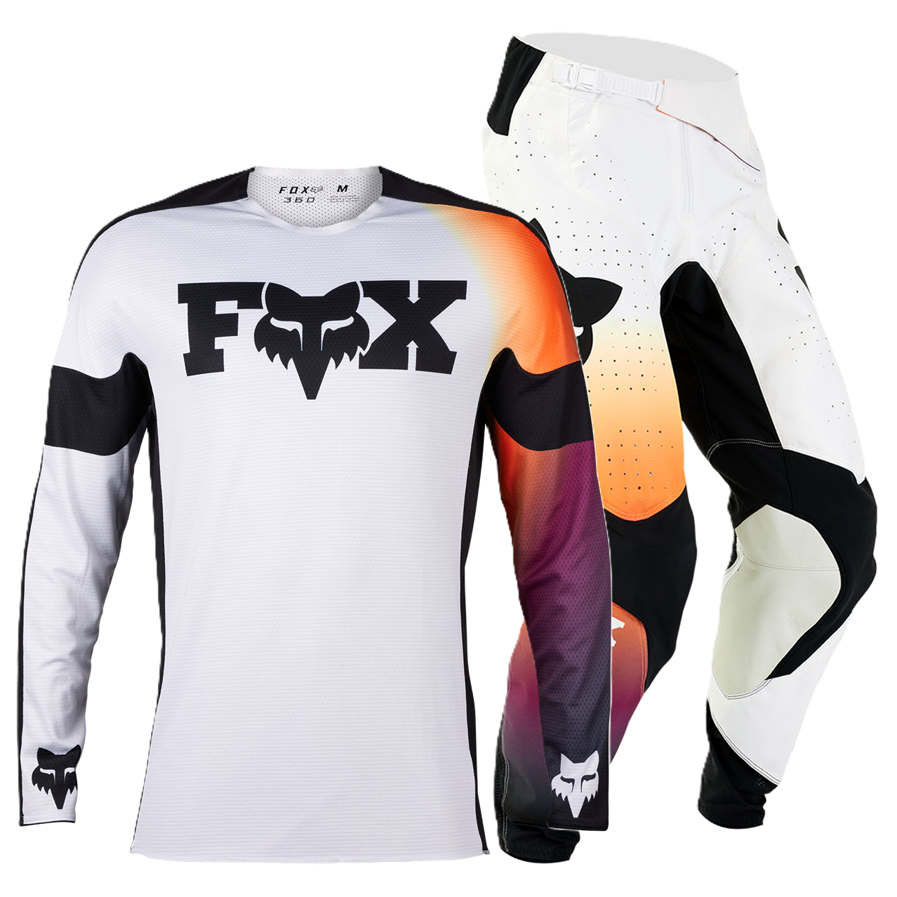 Fox 360 Streak Gear Combo (White)