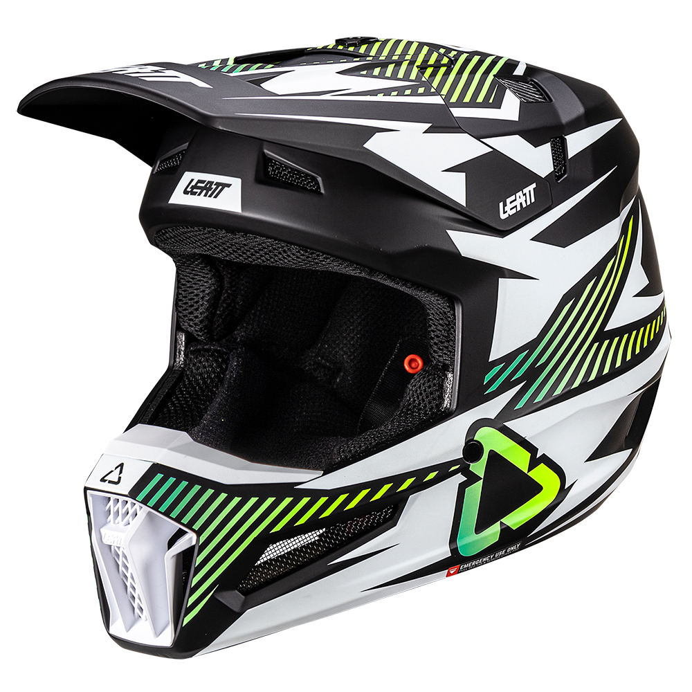 Leatt Moto 3.5 Helmet and 3.5 Goggles (Teal V26) Matt