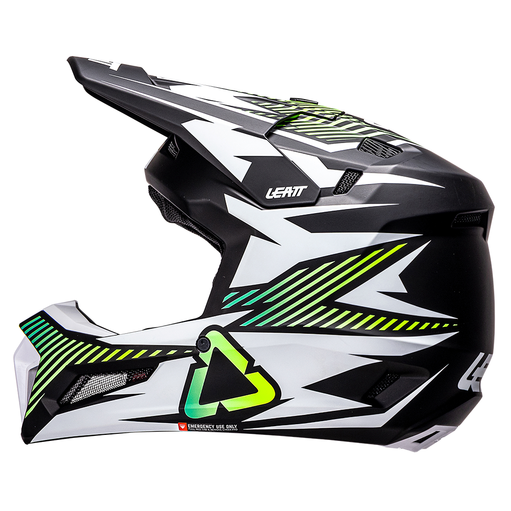 Leatt Moto 3.5 Helmet and 3.5 Goggles (Teal V26) Matt
