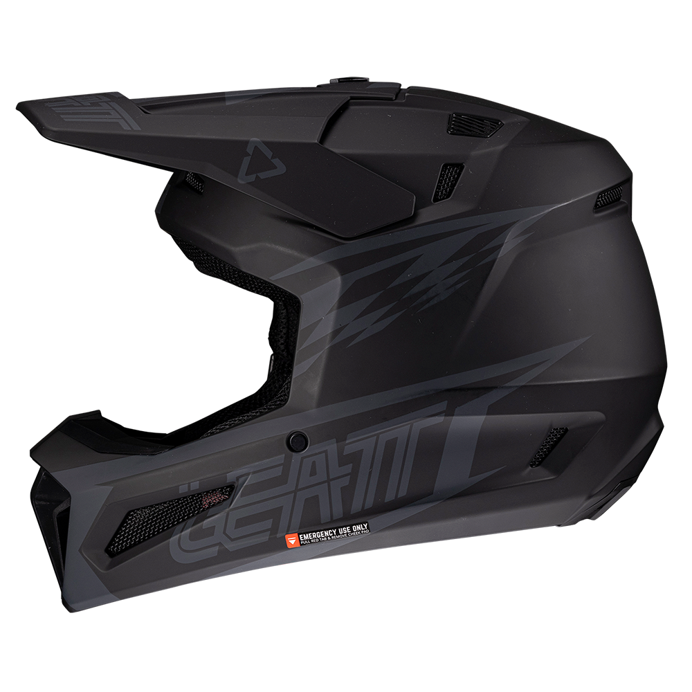 Leatt Moto 3.5 Helmet and 3.5 Goggles (Stealth)