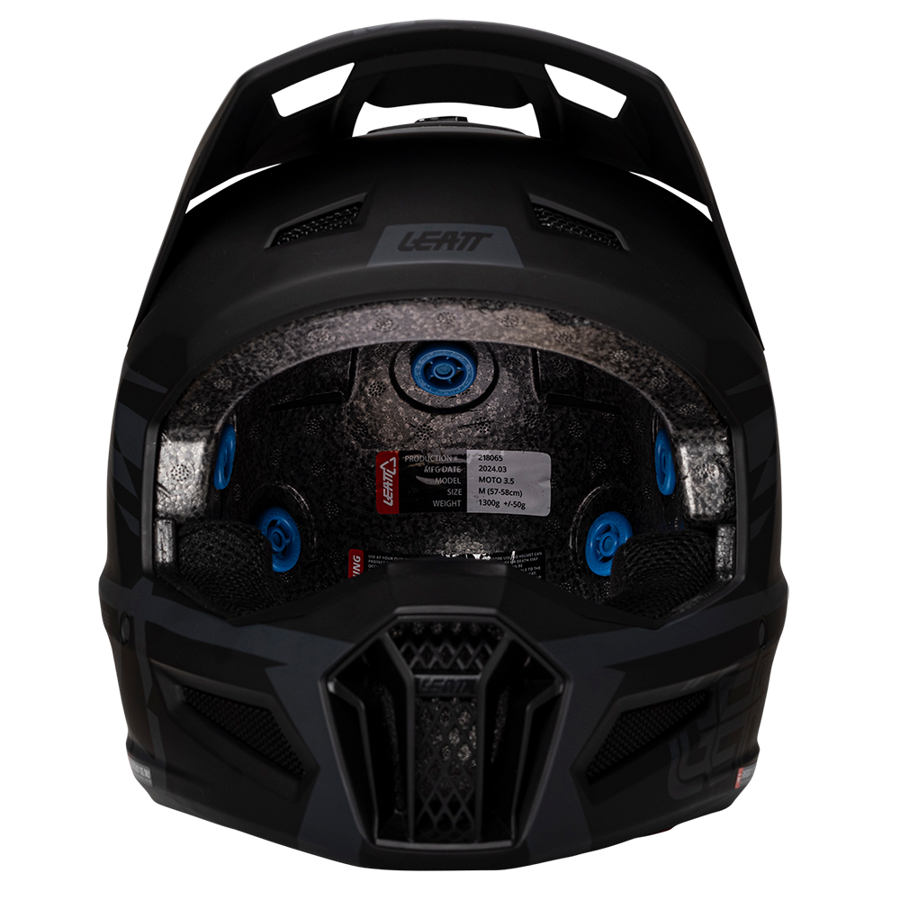 Leatt Moto 3.5 Helmet and 3.5 Goggles (Stealth)