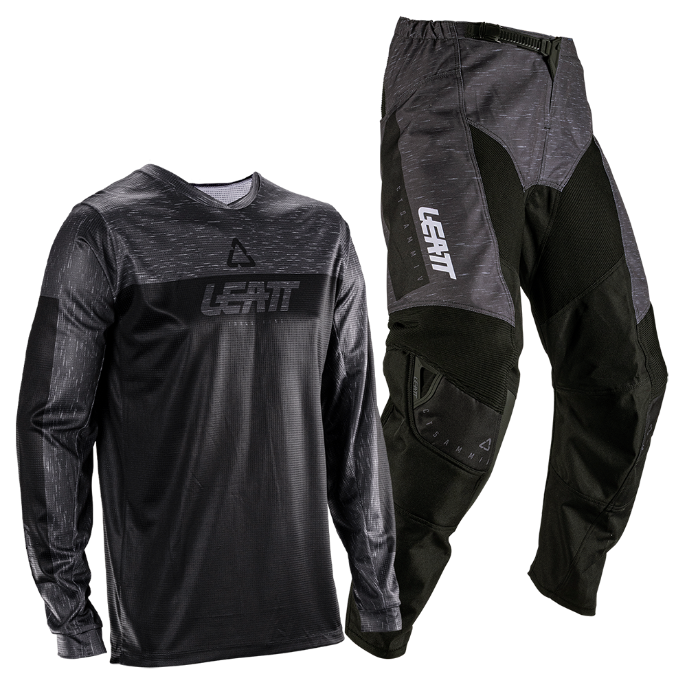 Leatt Ride 3.5 Combo (Stealth Black Grey V26)