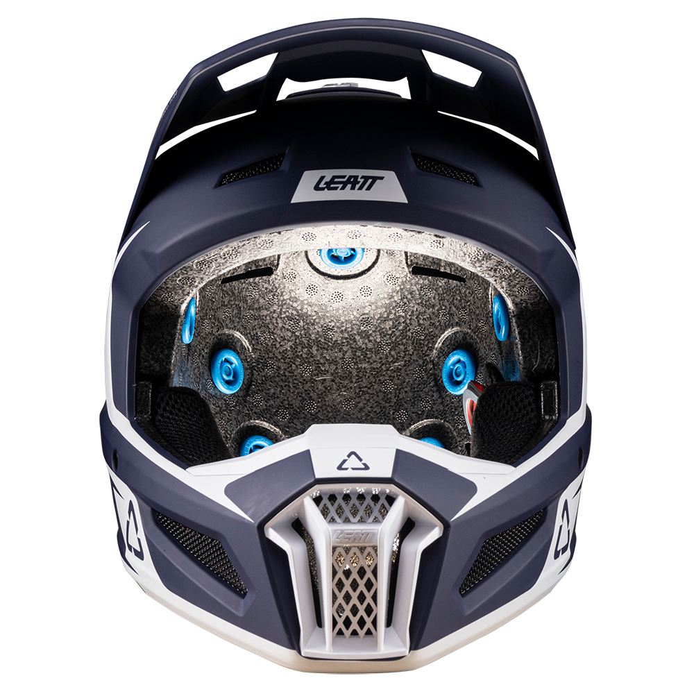 Leatt Moto 3.5 Jr Helmet and 3.5 Goggles (Blue V26)