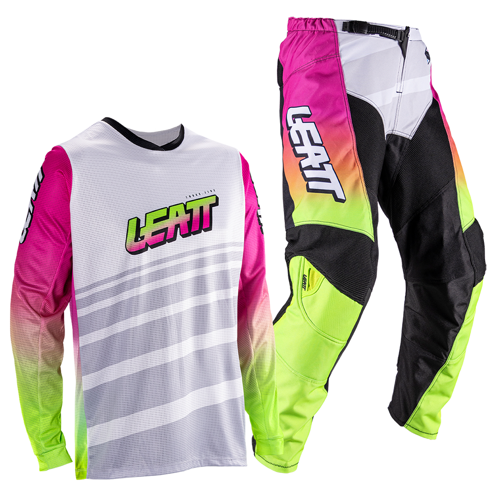 Leatt Youth Ride 3.5 Combo (Retro Pink V26)