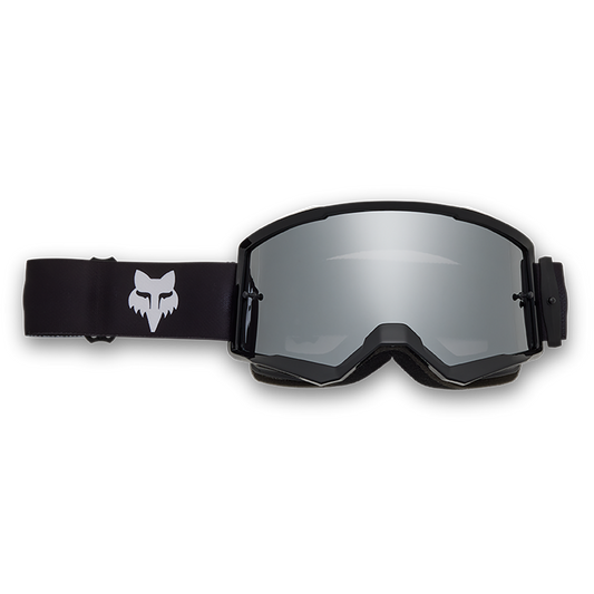 Fox Main Core Goggles - Spark Mirror Silver Lens (Black)
