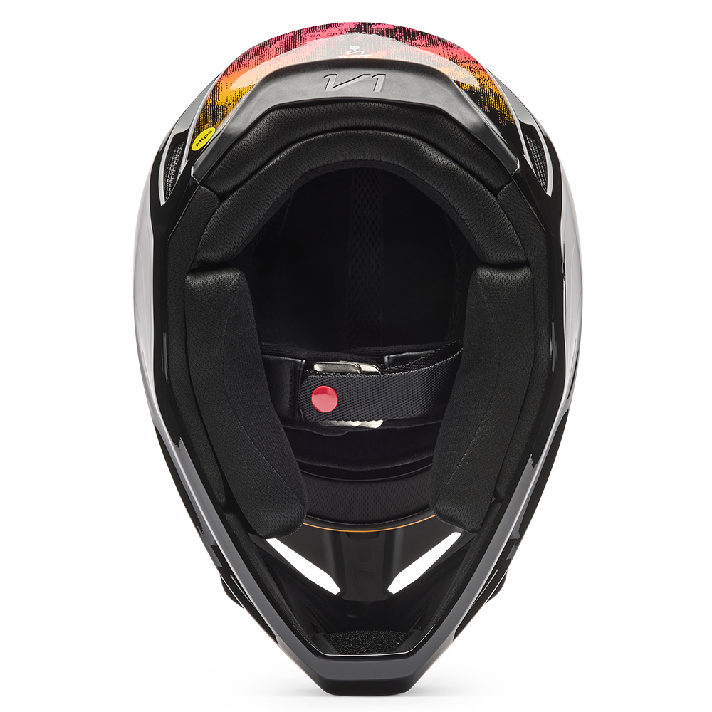 Fox V1 Youth Kairos Helmet - DOT/ECE (Tangerine)
