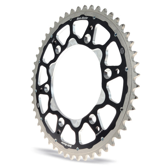 Moto-Master Fusion Dual Ring Rear Sprocket - 51T (Black/Silver) KTM125-450