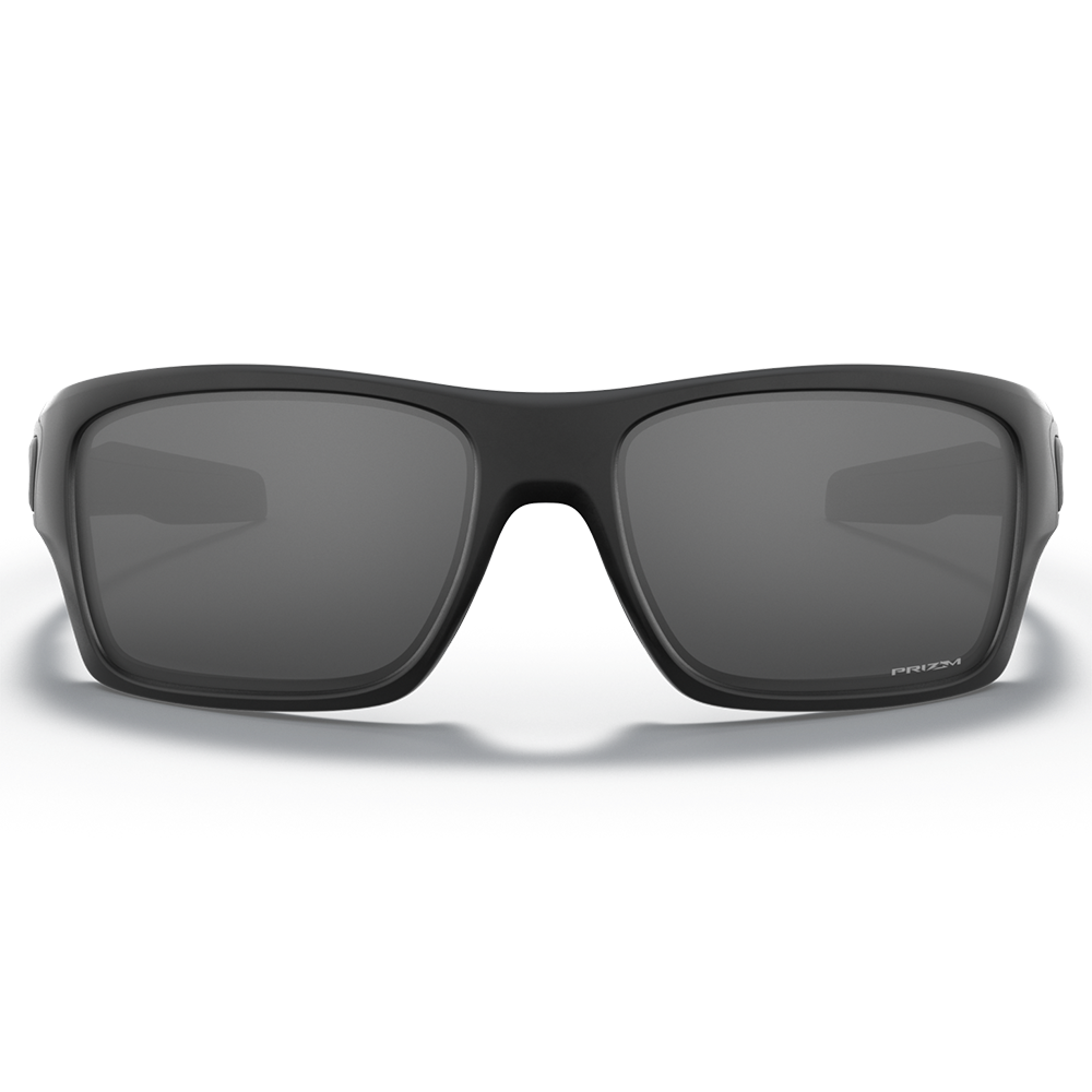 Oakley Turbine Sunglasses - Prizm Black NON Polarized Lenses (Matte Black Frame)