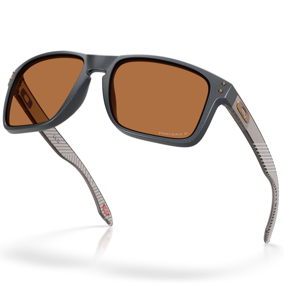 Oakley Holbrook Sunglasses - Prizm Bronze Polarized Lenses XL (Blue Steel)