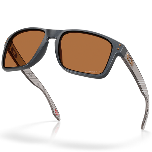Oakley Holbrook Sunglasses - Prizm Bronze Polarized Lenses (Blue Steel) XL