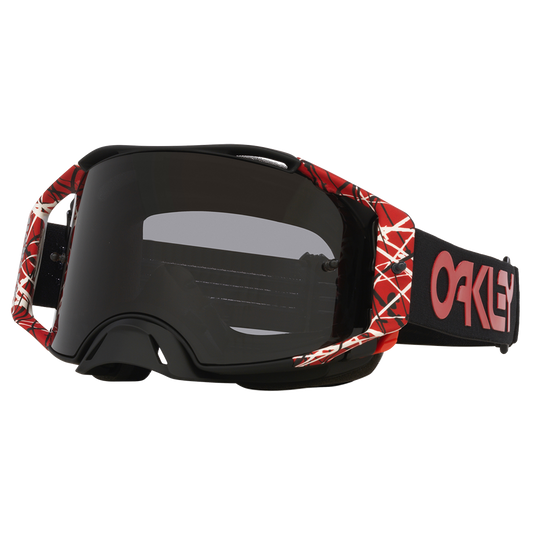 Oakley Airbrake Red Eddie Goggles - Dark Grey Lens
