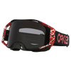 Oakley Airbrake Red Eddie Goggles - Dark Grey Lens