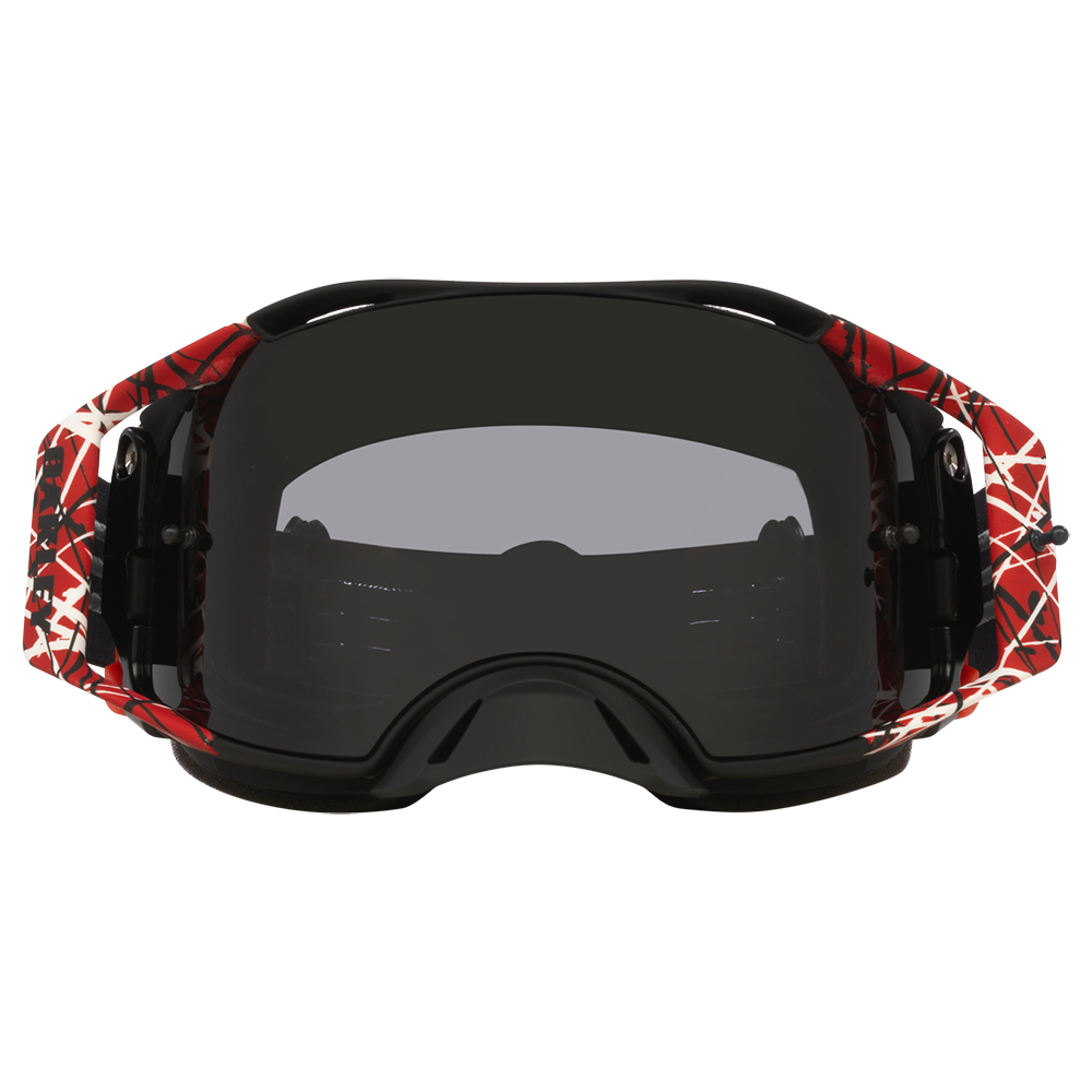 Oakley Airbrake Red Eddie Goggles - Dark Grey Lens