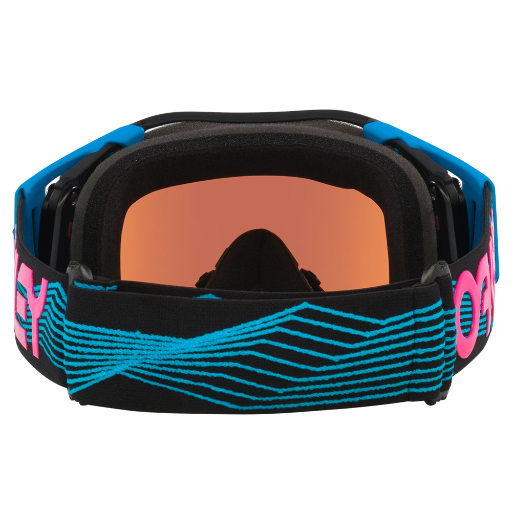 Oakley Airbrake Blue Wired Goggles - Prizm MX Sapphire Iridium Lens