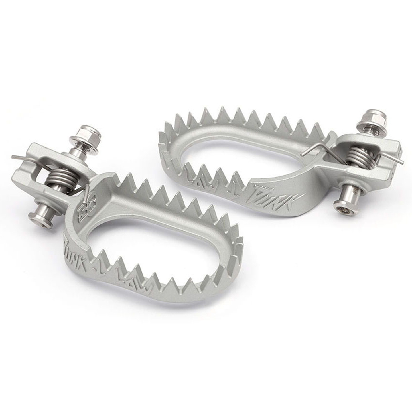 S3 Parts Punk Low/Back S3 Footrest (ESK-2761-S)(Silver)