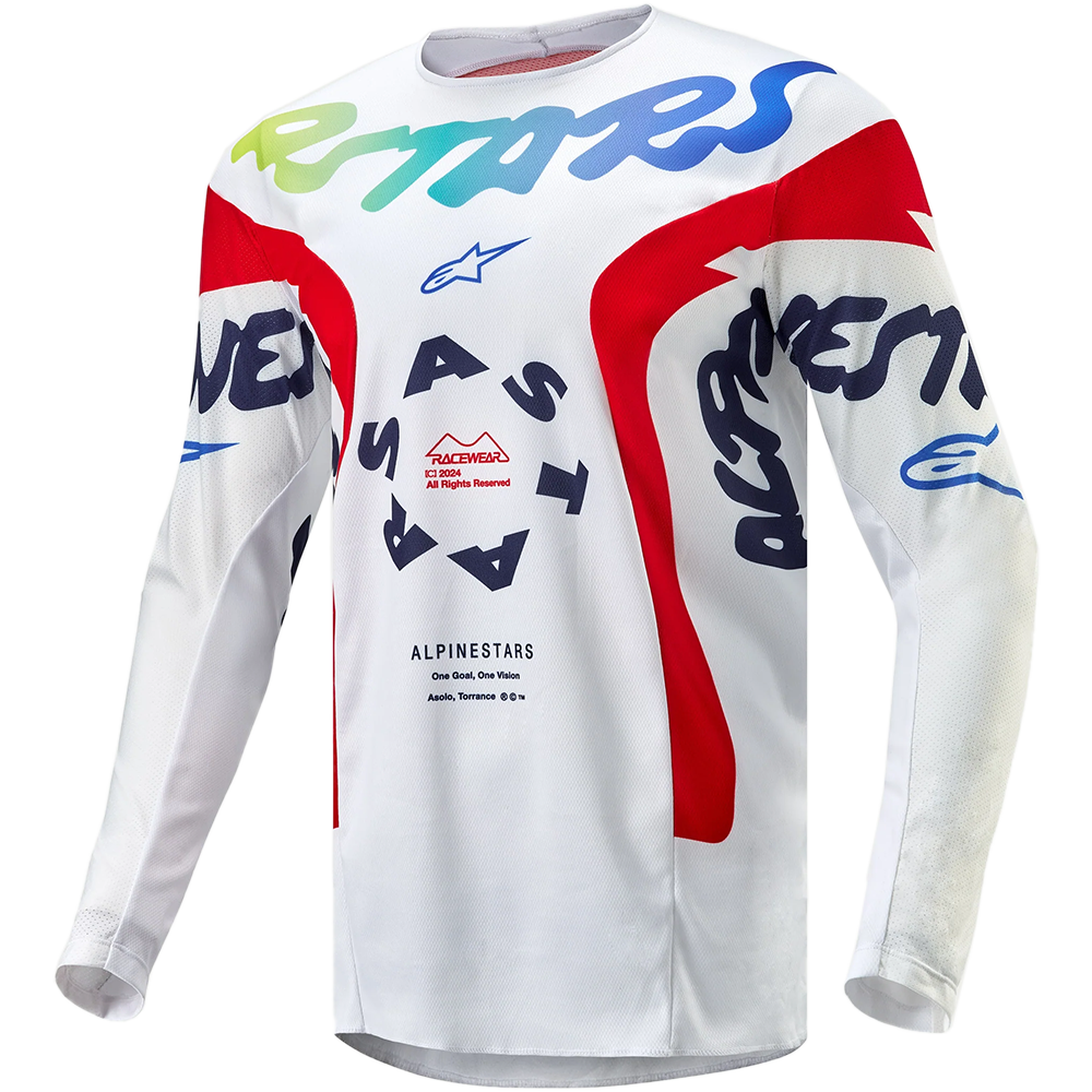 Alpinestars Racer Hana Jersey (White/Multicolour)
