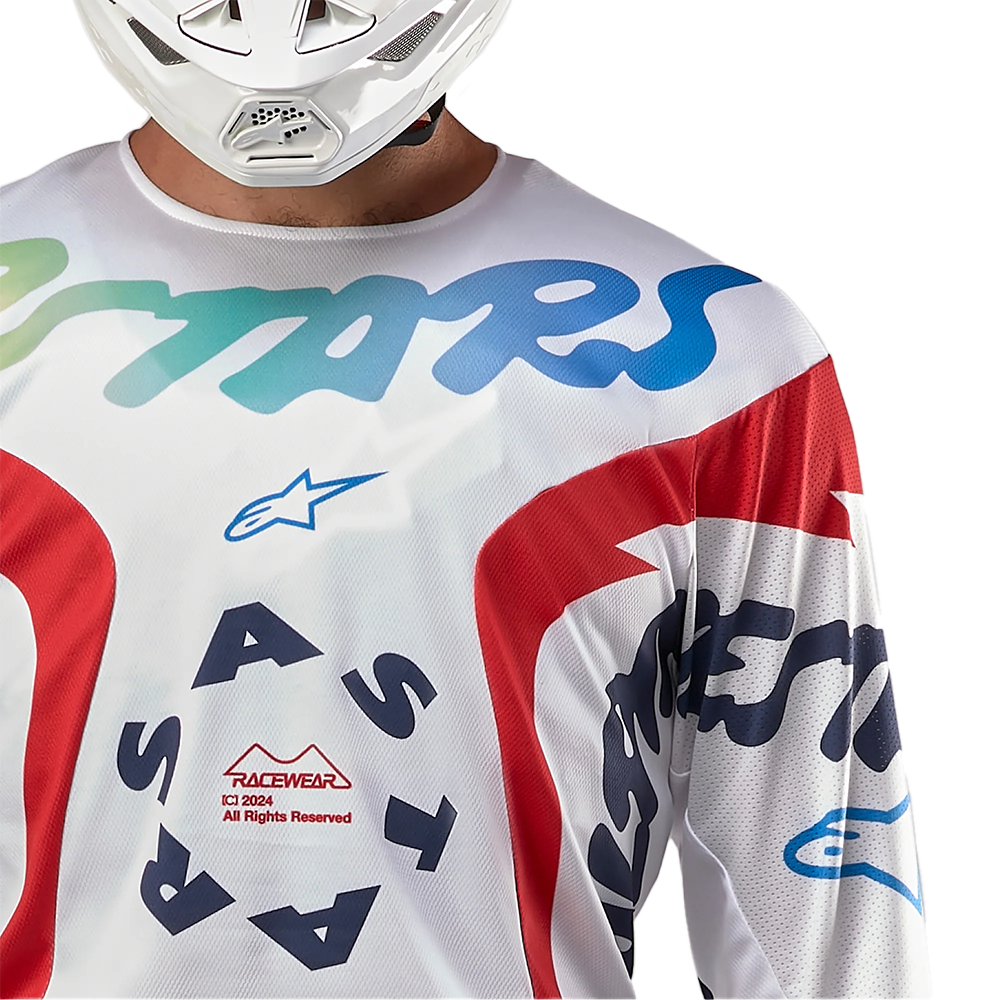 Alpinestars Racer Hana Jersey (White/Multicolour)