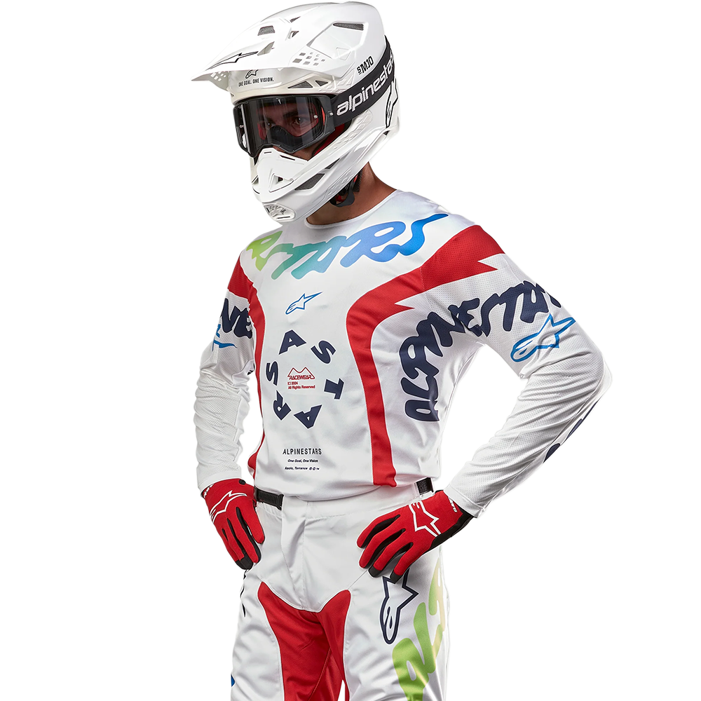 Alpinestars Racer Hana Jersey (White/Multicolour)