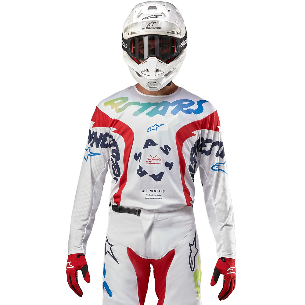 Alpinestars Racer Hana Jersey (White/Multicolour)