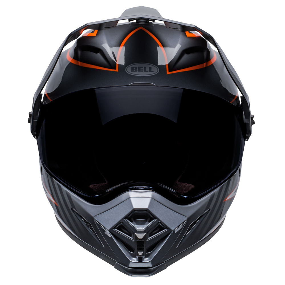Bell MX-9 Adventure MIPS Helmet (Gloss Dalton Black Orange) Clear Visor