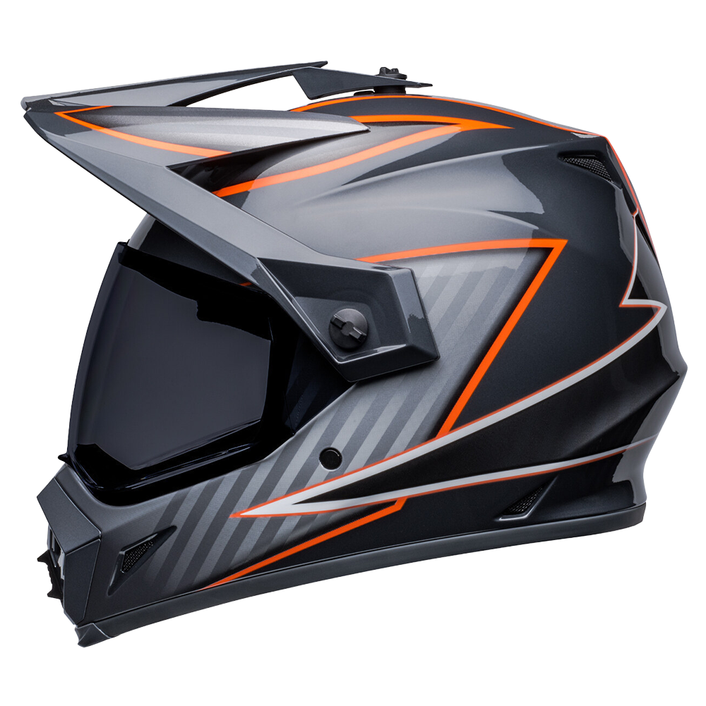 Bell MX-9 Adventure MIPS Helmet (Gloss Dalton Black Orange) Clear Visor