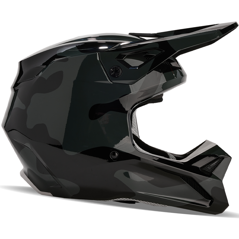 Fox V1 MX24 Bnkr Helmet (Black Camo)