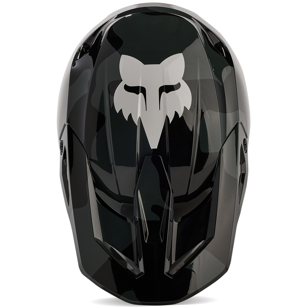 Fox V1 MX24 Bnkr Helmet (Black Camo)