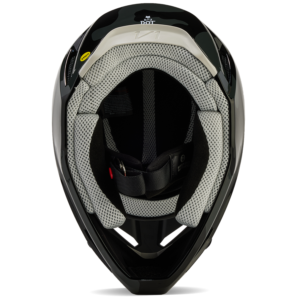 Fox V1 MX24 Bnkr Helmet (Black Camo)