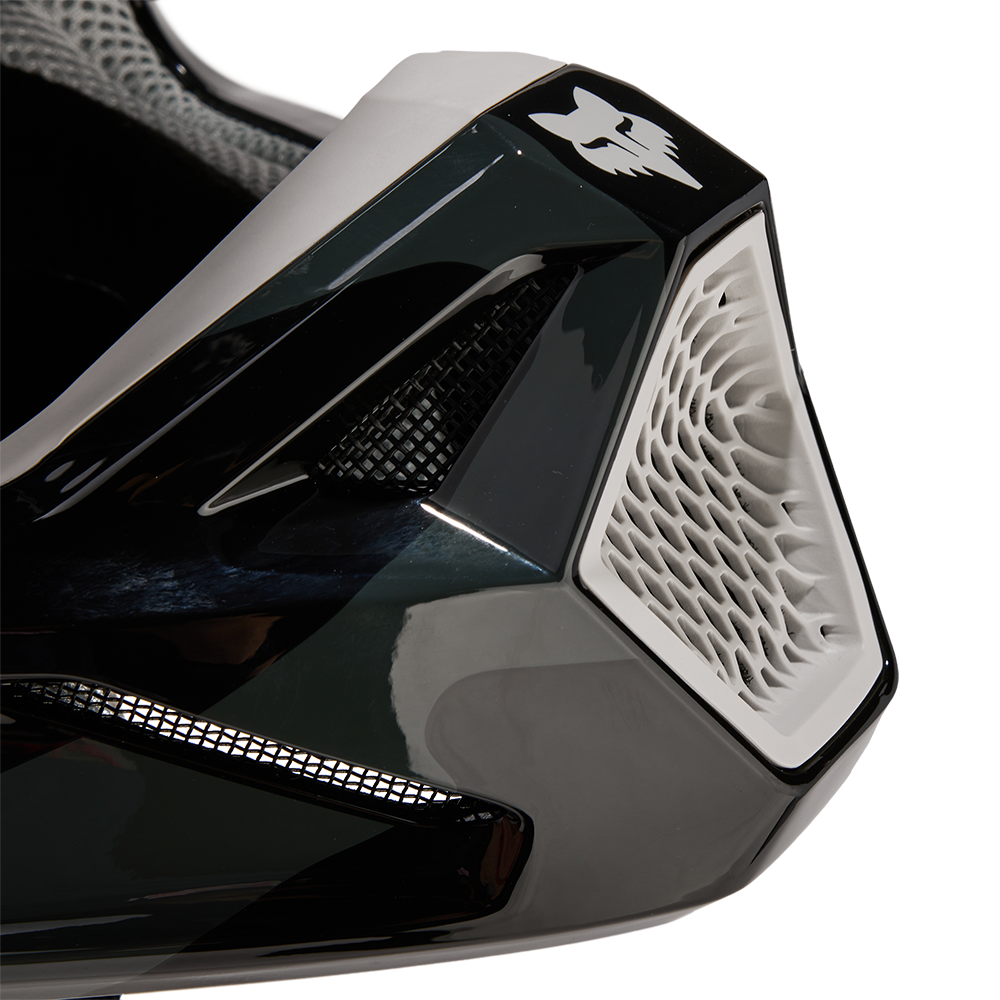 Fox V1 MX24 Bnkr Helmet (Black Camo)