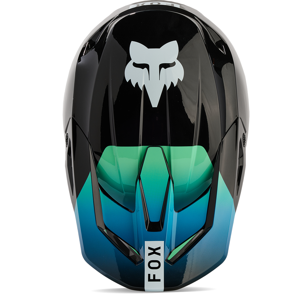 Fox Youth V1 Ballast Helmet (Black/Blue)