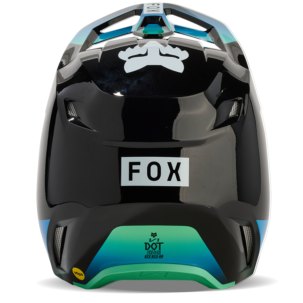 Fox Youth V1 Ballast Helmet (Black/Blue)