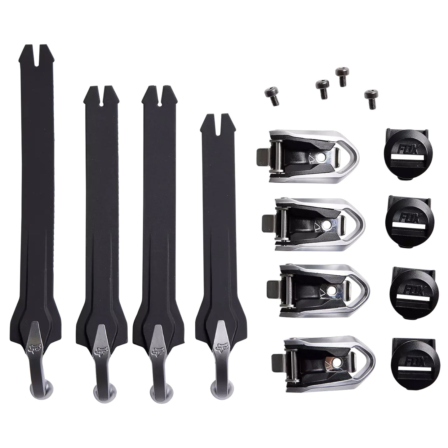 Fox Instinct Boot Strap Kit - MX22 - Current (Black)