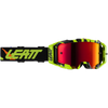 Leatt Velocity 5.5 Acid Tiger Goggles - Iriz Red Lens (Yellow)