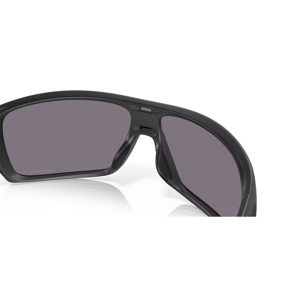 Oakley Turbine Rotor Sunglasses - Prizm Grey Polarized Lenses (Matte Black Frame)