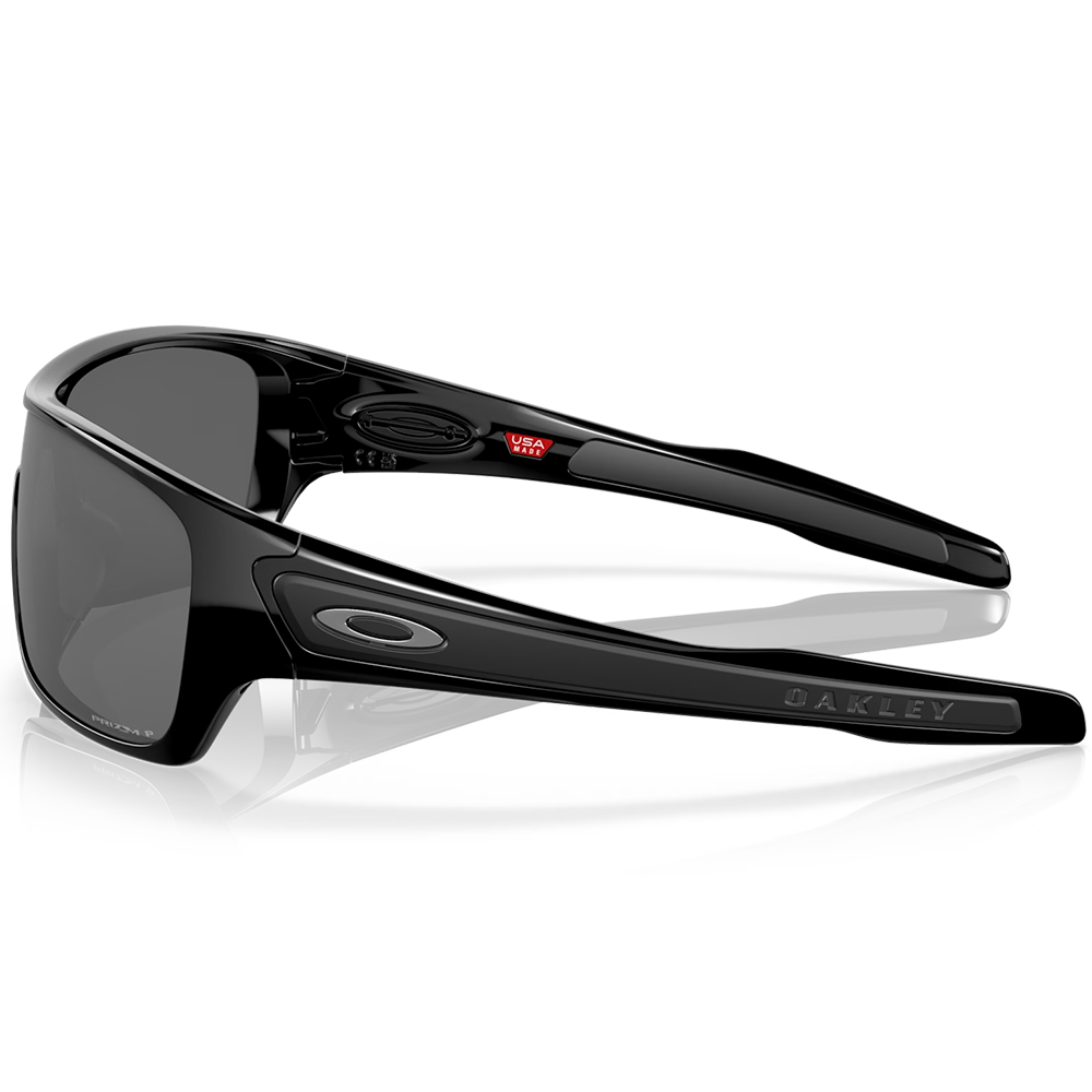Oakley Turbine Rotor Sunglasses - Prizm Black Polarized Lenses (Polished Black Frame)