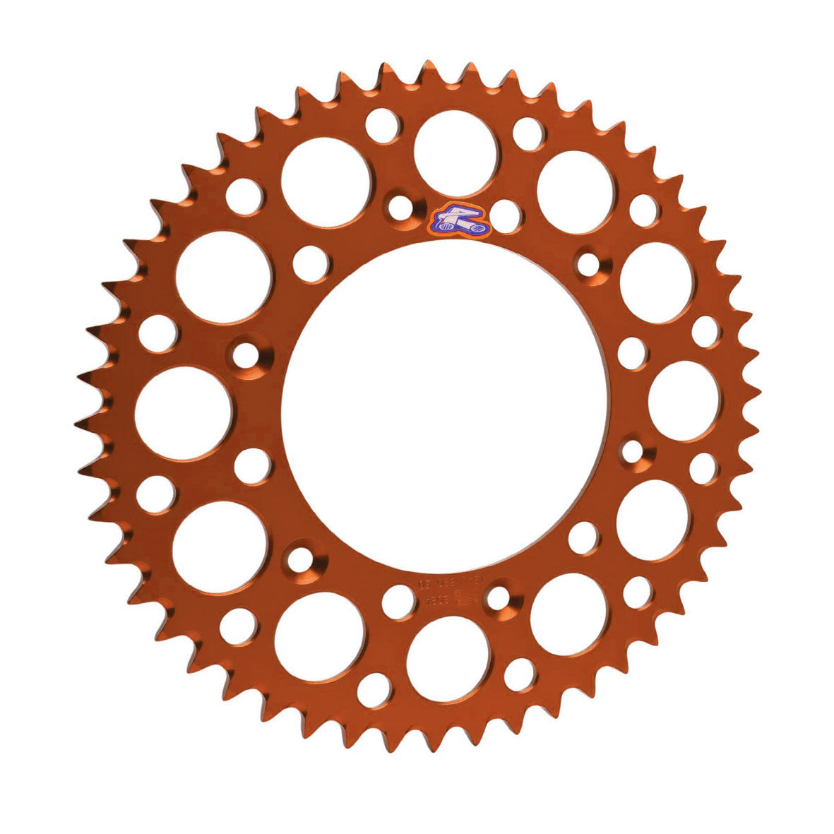 441U-428-50GPOR Renthal Ultralight 50 Tooth 200MM Rear Sprocket - KTM/Husq (Orange)