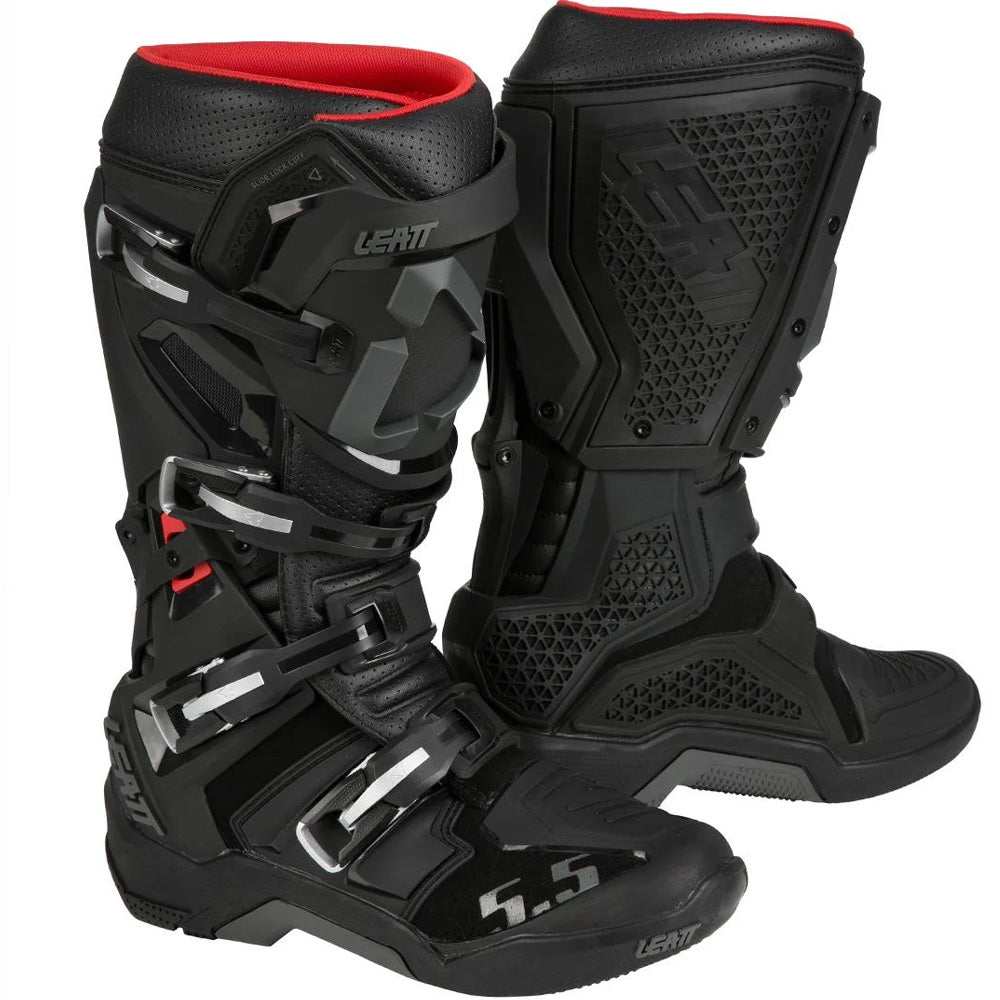 Leatt 5.5 Flexlock Boots (Black)