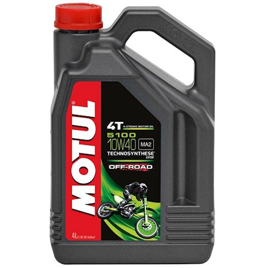 Motul 5100 10W-40 4T Off-road Motor Oil (4 Litre)