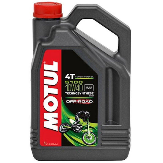 Motul 5100 10W-40 4T Off-road Motor Oil (4 Litre)