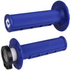 ODI V2 Lock On Half Waffle Grips (Blue)