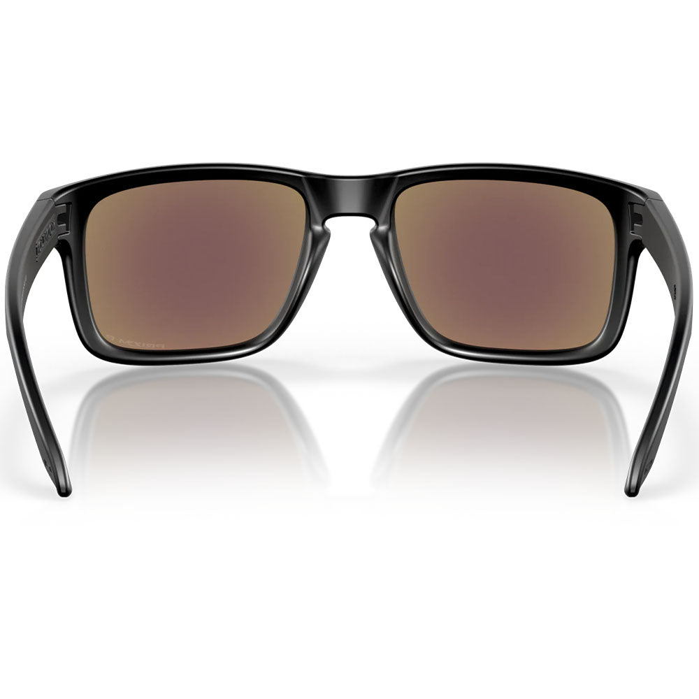 Oakley Holbrook Sunglasses - Prizm Sapphire Polarised Lenses (Matte Black Frame)
